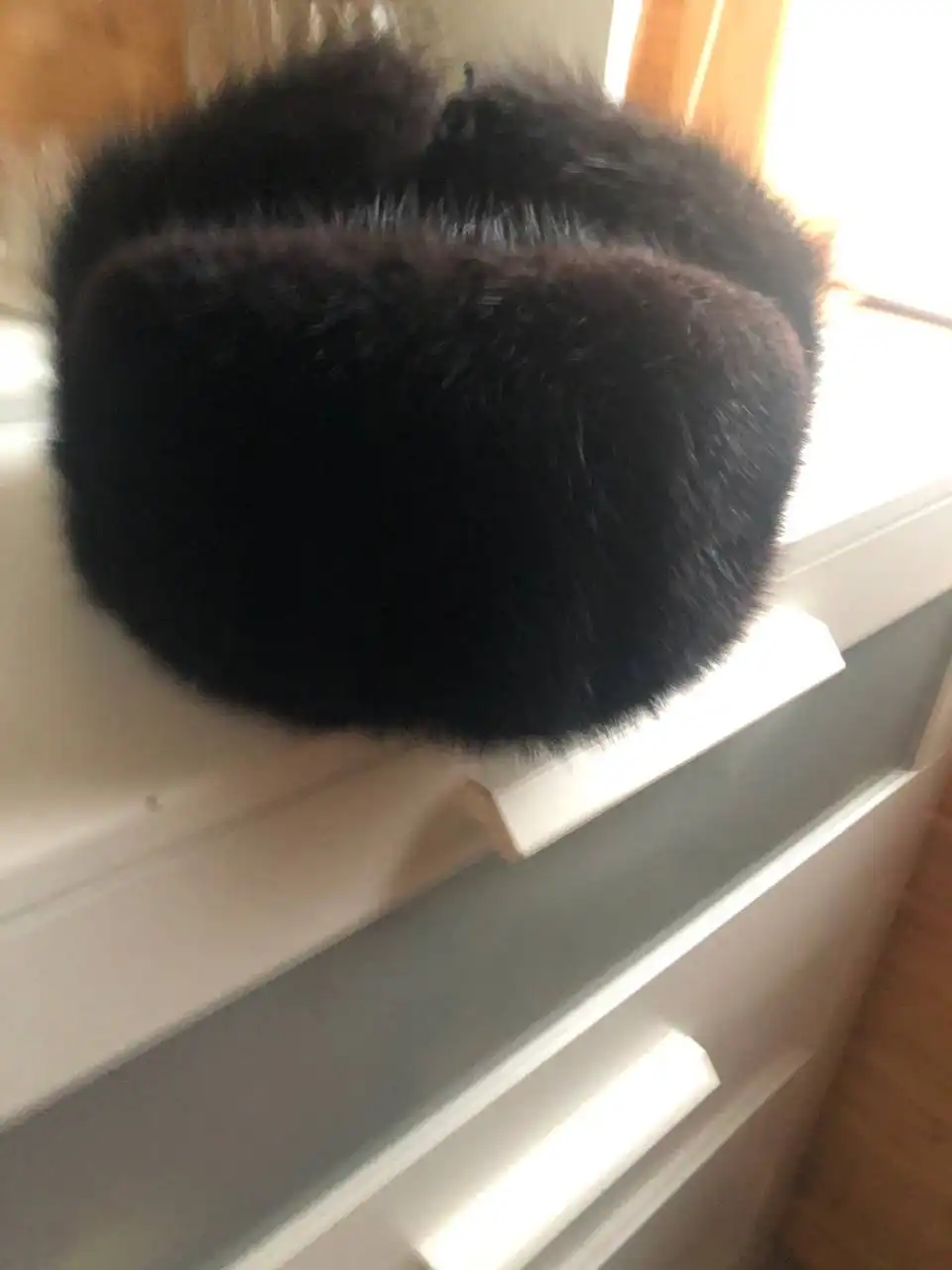 Мужская шапка из норки с опускающимися ушками - Головные уборы (Одежда) в Люберцы