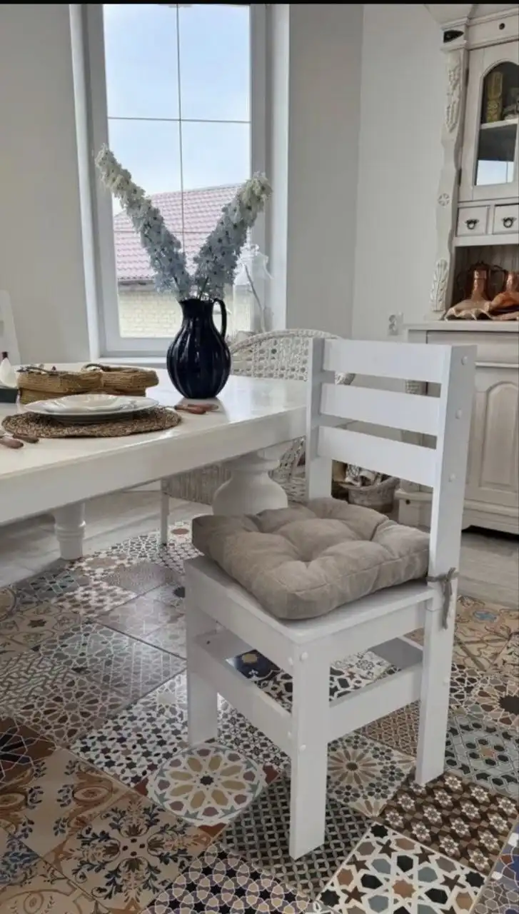 Стулья новые с подушкой из рогожки - Мебель (Для дома и дачи) в Люберцы