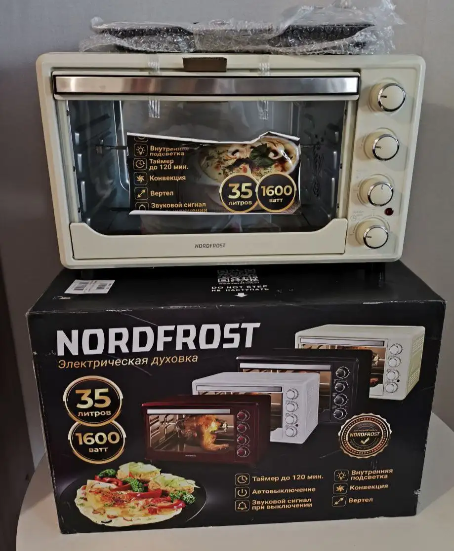 Мини-печь Nordfrost электрическая духовка - Кухонная техника (Электроника) в Люберцы