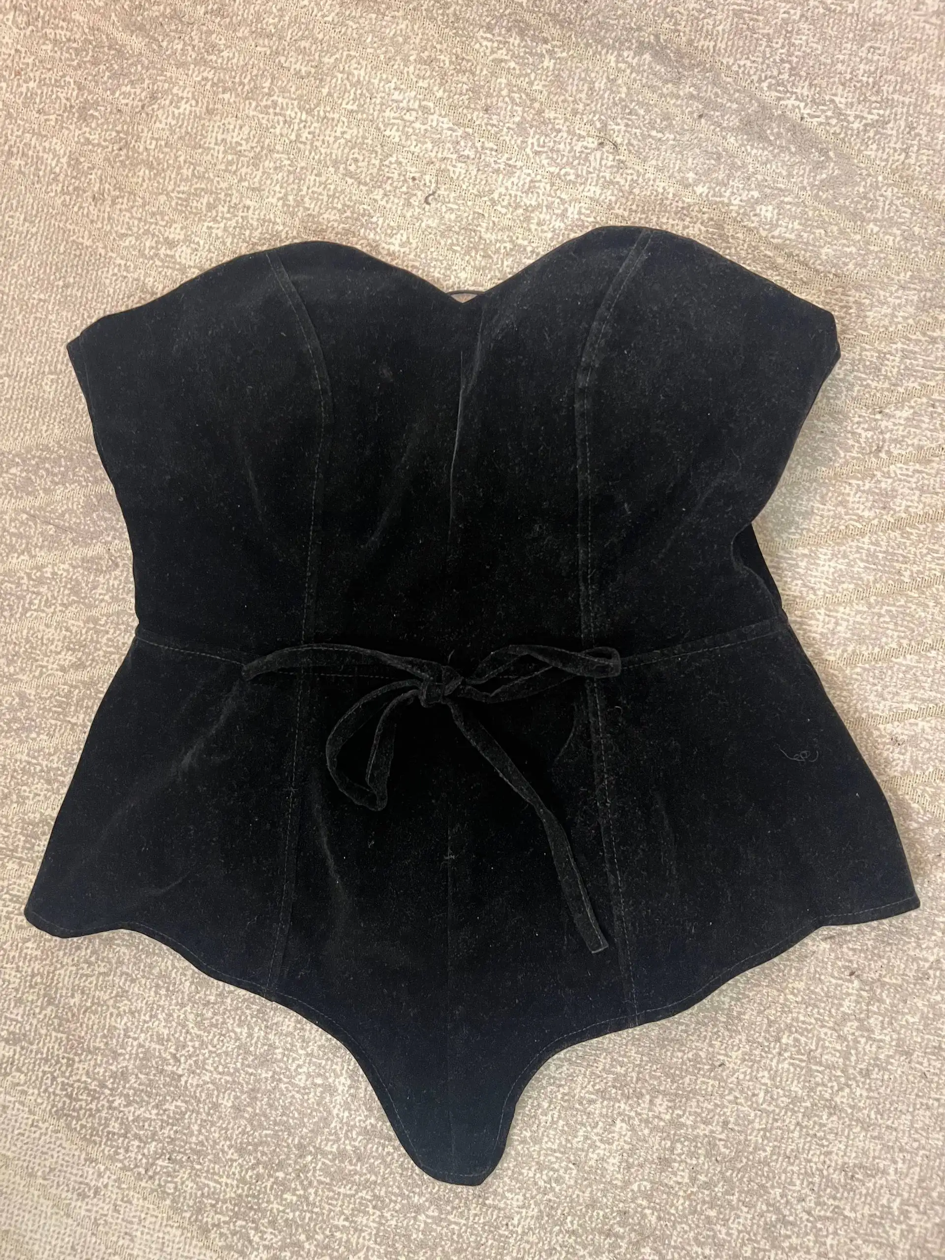Корсет бархатный 46-48 - Корсеты (Одежда) в Люберцы