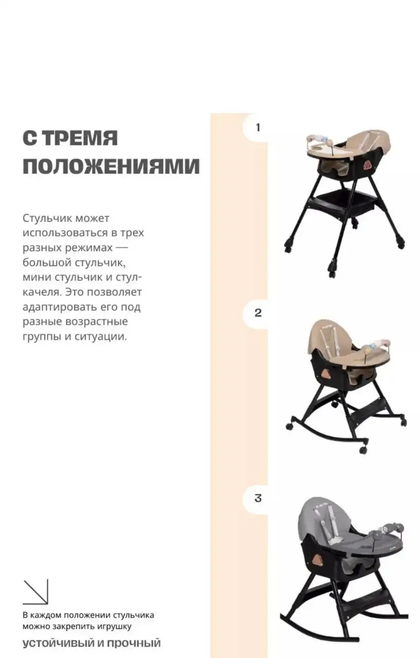 Стульчик для кормления в идеальном состоянии - Стульчики для кормления (Товары для детей) в Люберцы