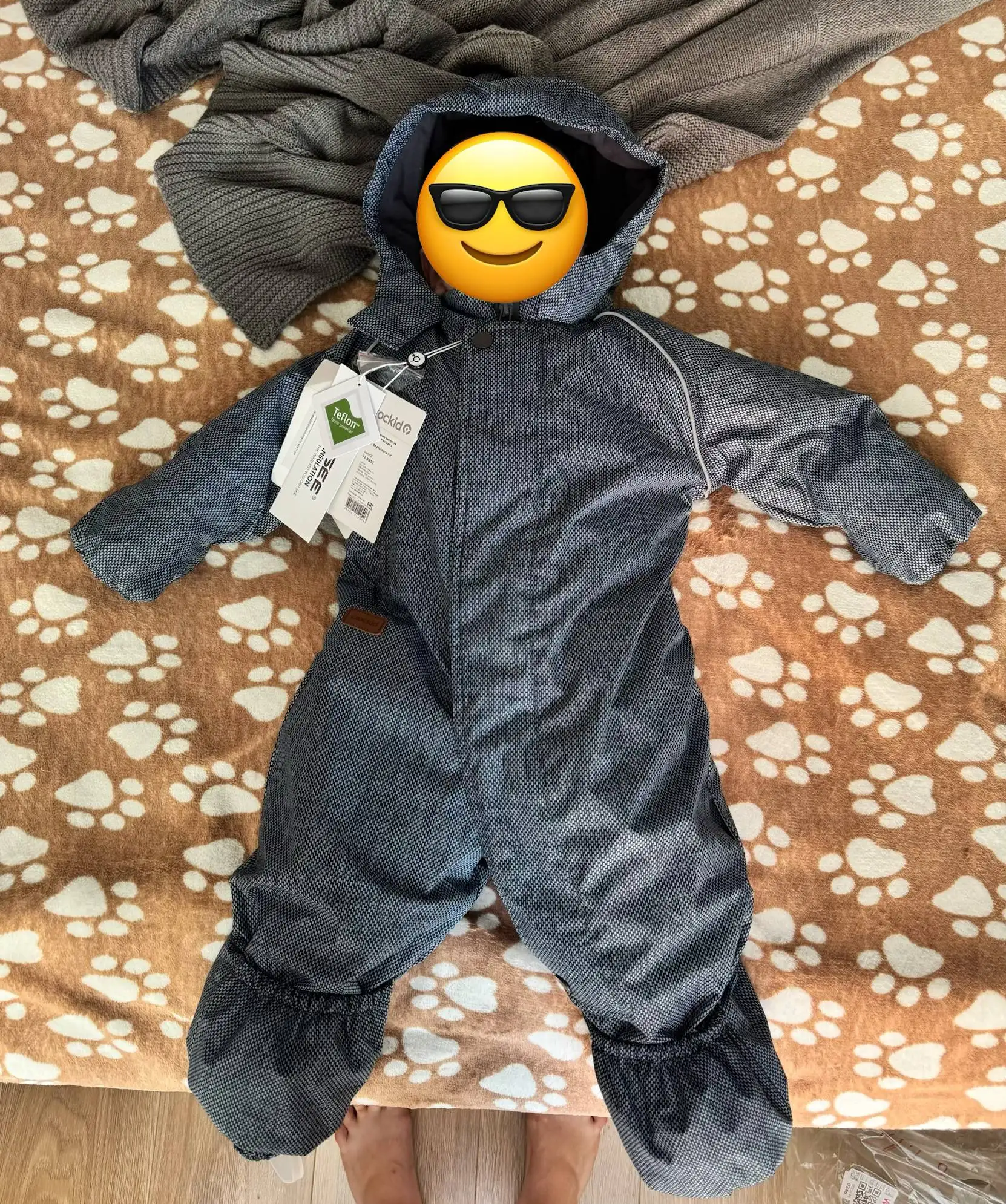 Демисезонный комбинезон Crockid с утеплителем - Одежда (Товары для детей) в Люберцы