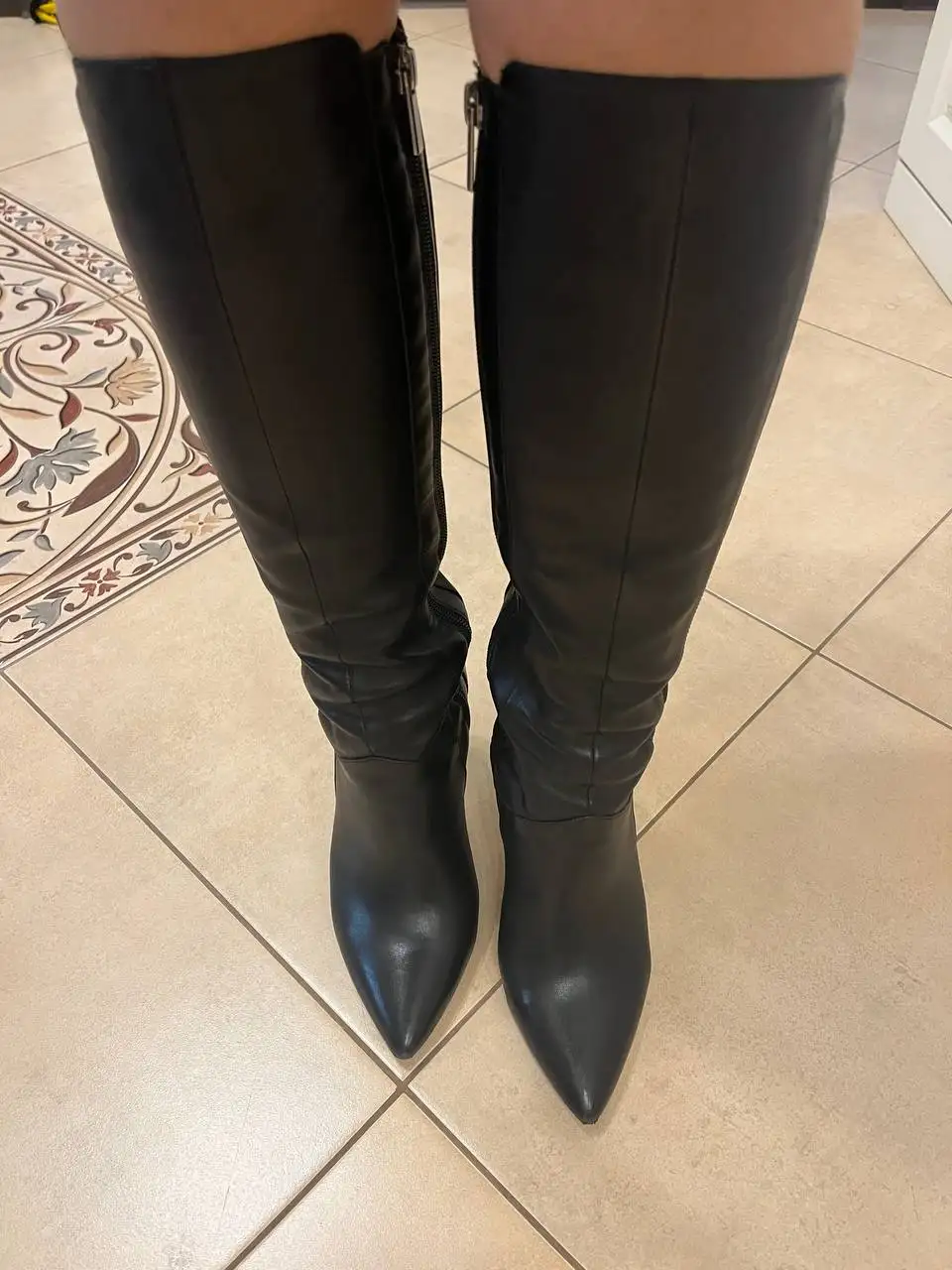 Кожаные сапоги и ботфорты 36 размера - Обувь (Одежда) в Люберцы