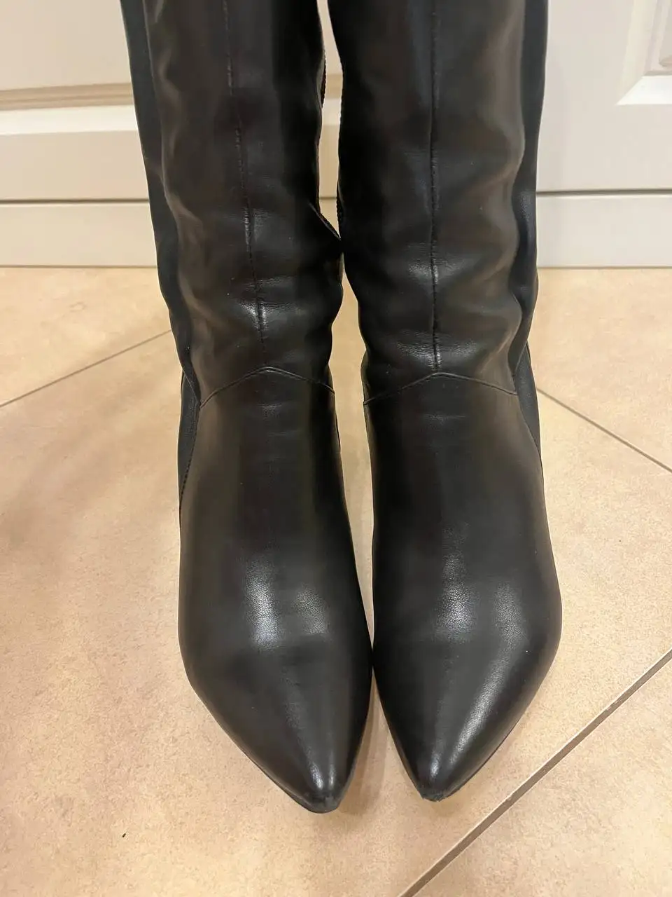 Кожаные сапоги и ботфорты 36 размера - Обувь (Одежда) в Люберцы