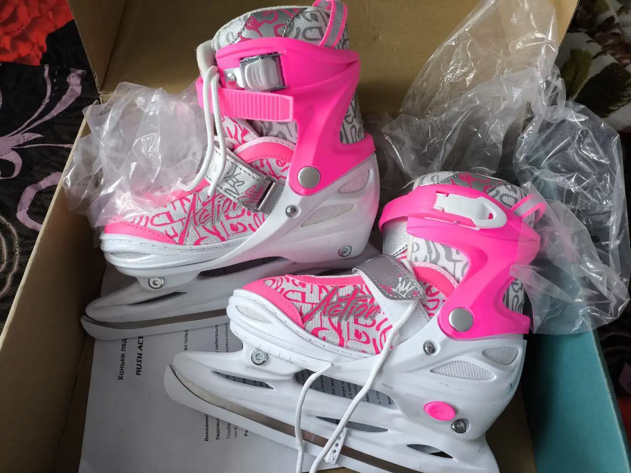 Распродажа раздвижных коньков 34-37 размер - Коньки (Хобби и отдых) в Люберцы