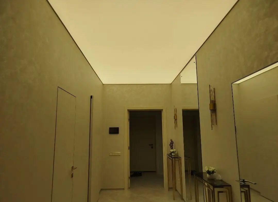 Тканевые натяжные потолки и трековое освещение - Ремонт и отделка (Услуги) в Люберцы