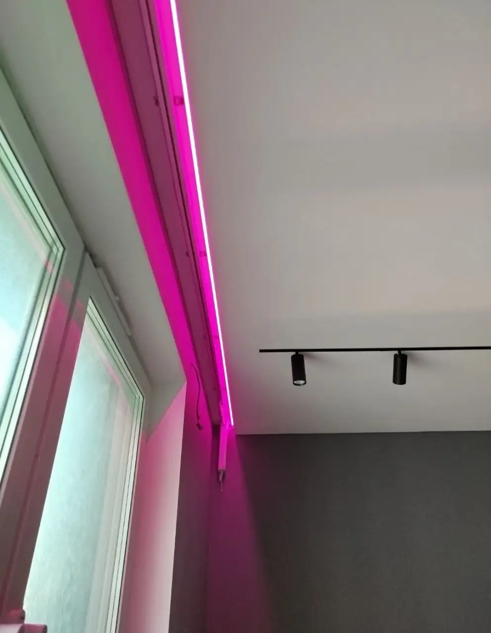 Тканевые натяжные потолки и трековое освещение - Ремонт и отделка (Услуги) в Люберцы