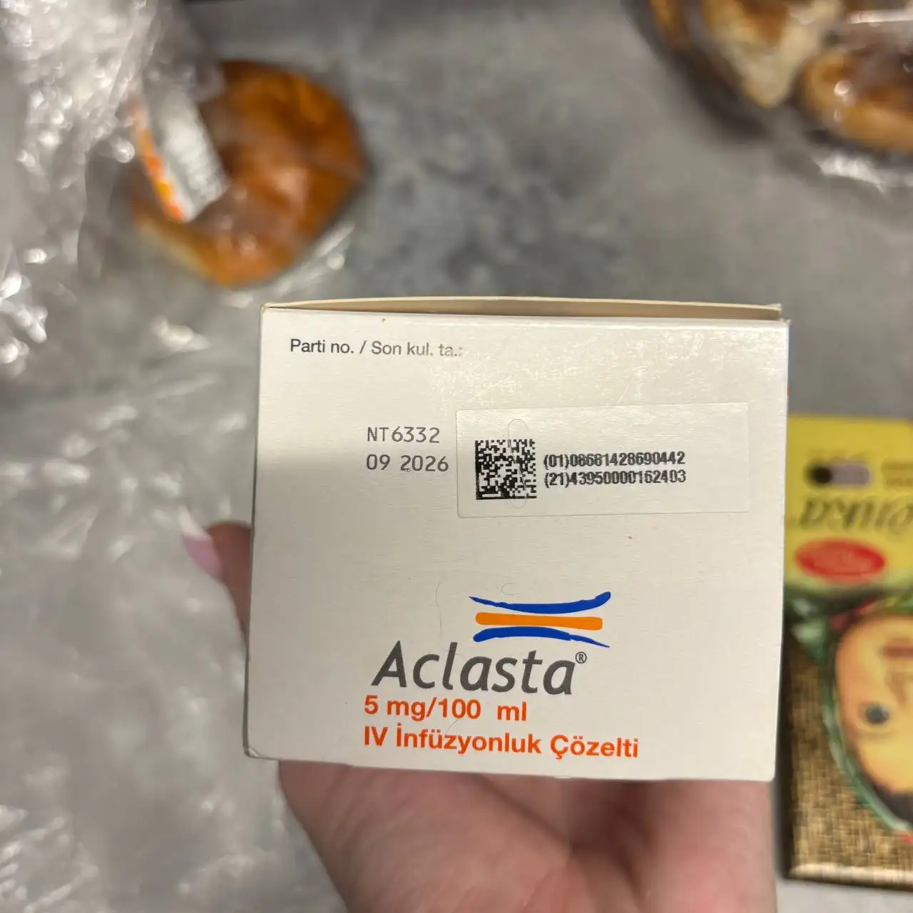 Продажа капельницы Акласта от остеопороза - Лекарства (Красота и здоровье) в Люберцы