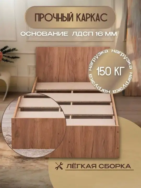 Продам кровать с матрасом - Мебель (Для дома и дачи) в Люберцы