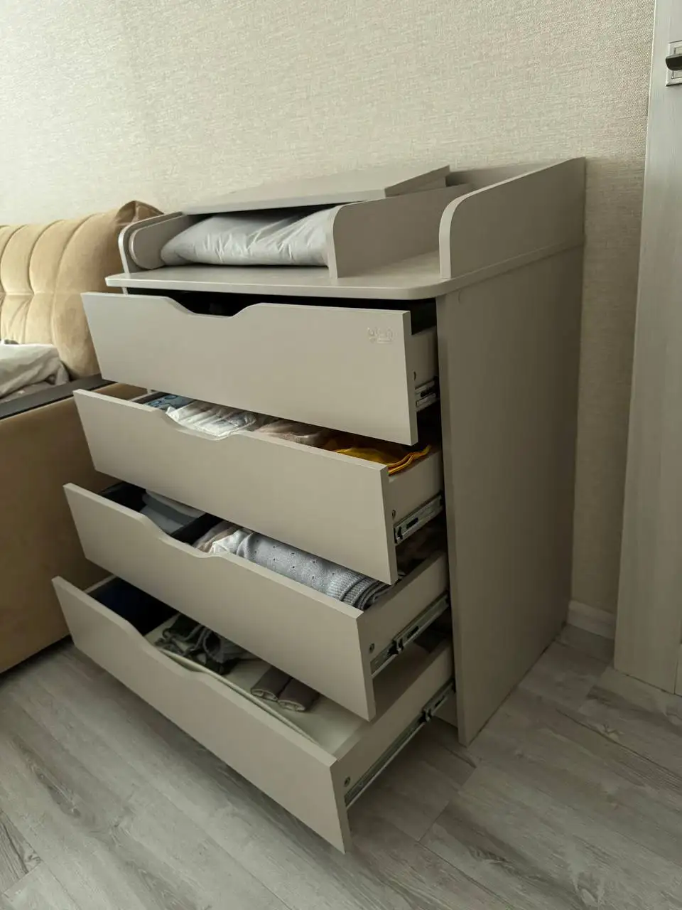 Пеленальный комод Aton Сириус-2 LOFT цвет кашемир - Пеленальные комоды (Товары для детей) в Люберцы