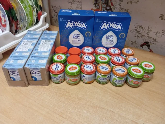 Детское питание Агуша и смеси - частное объявление в Жуковский