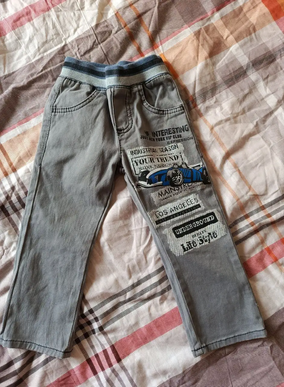 Джинсы брюки для мальчика р. 86-92 - Одежда для детей (Товары для детей) в Люберцы