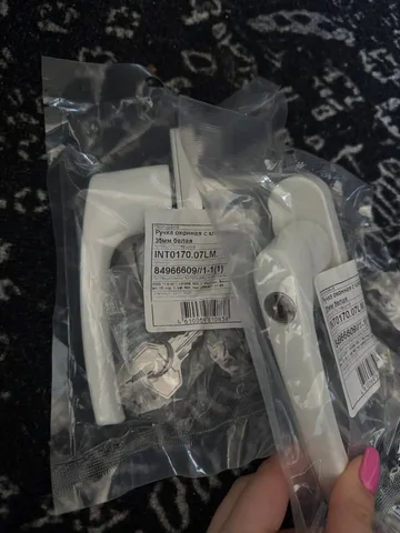 Оконная ручка кнопка-замок - Посуда в Люберцы