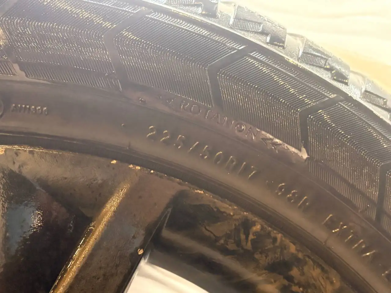 Продажа резины 225/50/R17 с дисками - Шины и диски (Авто) в Люберцы