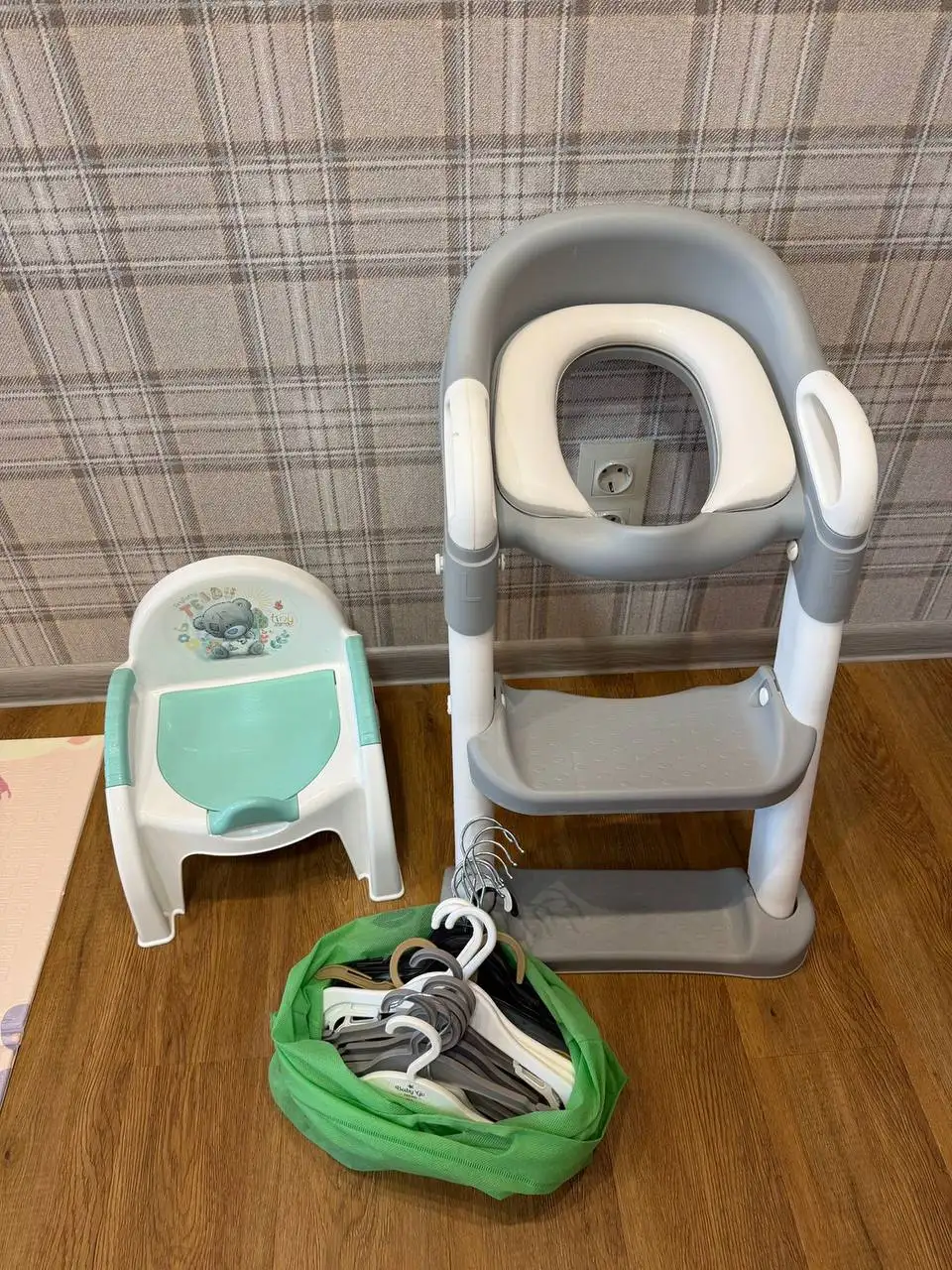 Детское мягкое сиденье на унитаз со ступенькой и лесенкой - Детская мебель и аксессуары (Товары для детей) в Люберцы