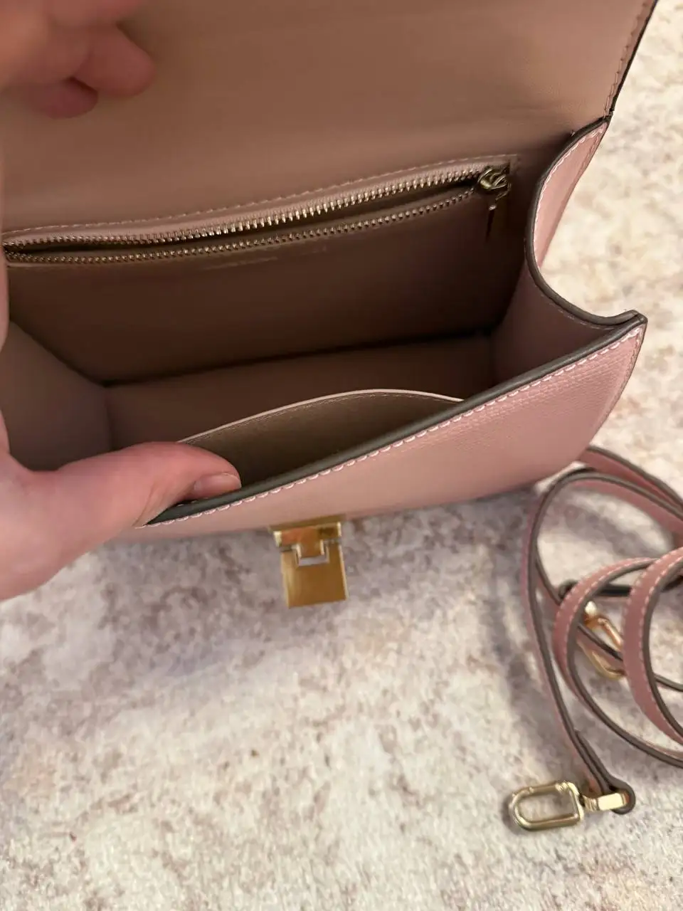 Кожаная сумка спилок размер 20/14/7,5 см - Сумки (Барахолка) в Люберцы