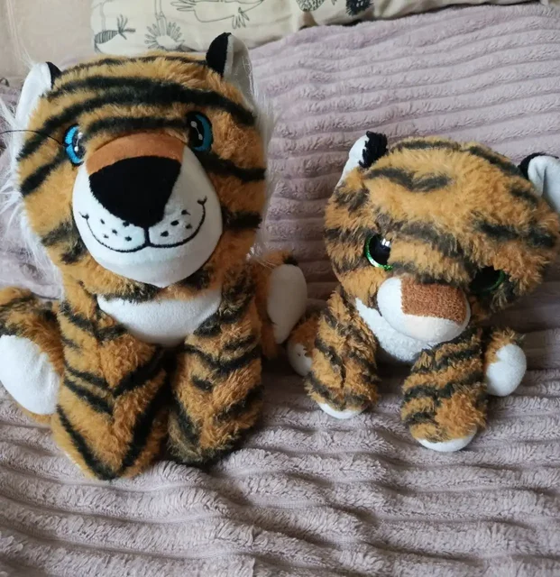 Мягкие игрушки тигры папа и сын - частное объявление в Люберцы