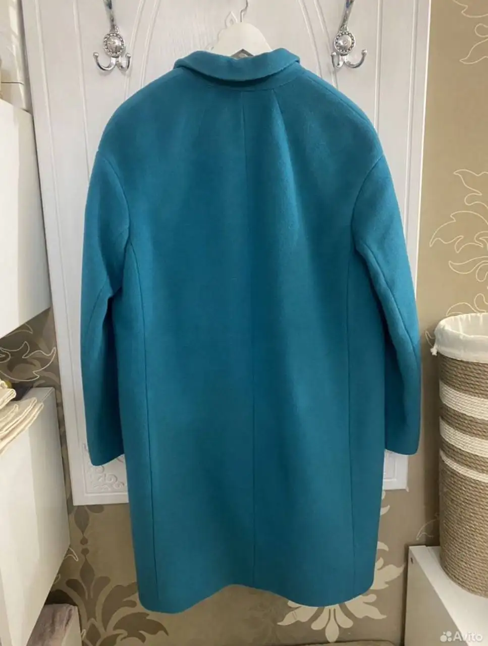 Шикарное пальто 46 размер шерсть - Верхняя одежда (Одежда) в Люберцы