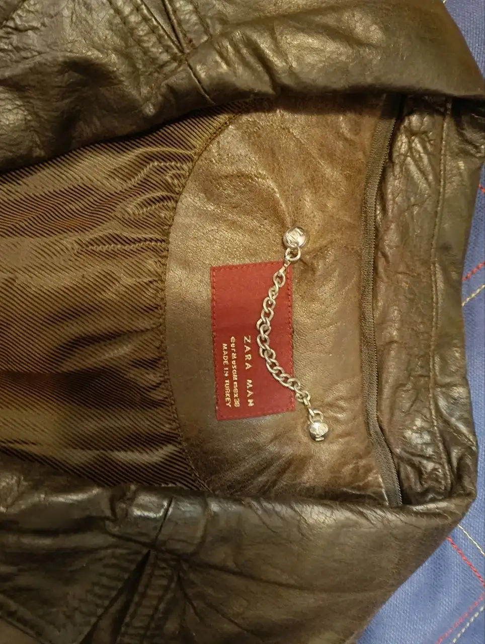 Пальто Zara из натуральной кожи - Пальто (Одежда) в Люберцы