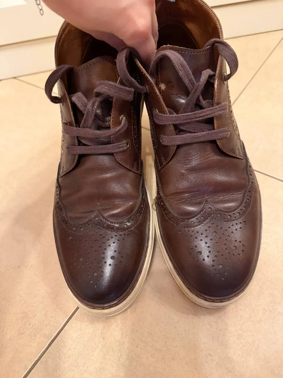 Мужские кожаные ботинки R.D.S. raw denim society selected р 42 - Обувь (Одежда) в Люберцы