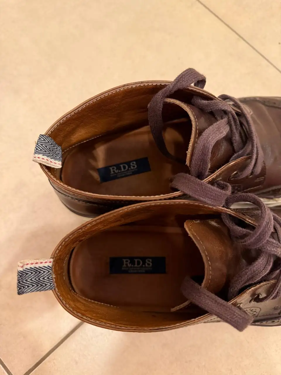 Мужские кожаные ботинки R.D.S. raw denim society selected р 42 - Обувь (Одежда) в Люберцы