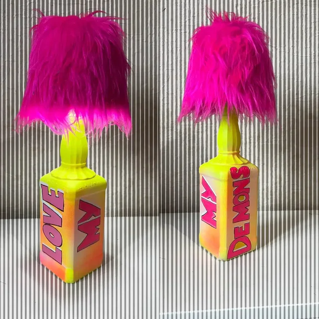 Бутылочка-светильник ручная работа - Хобби и отдых в Люберцы