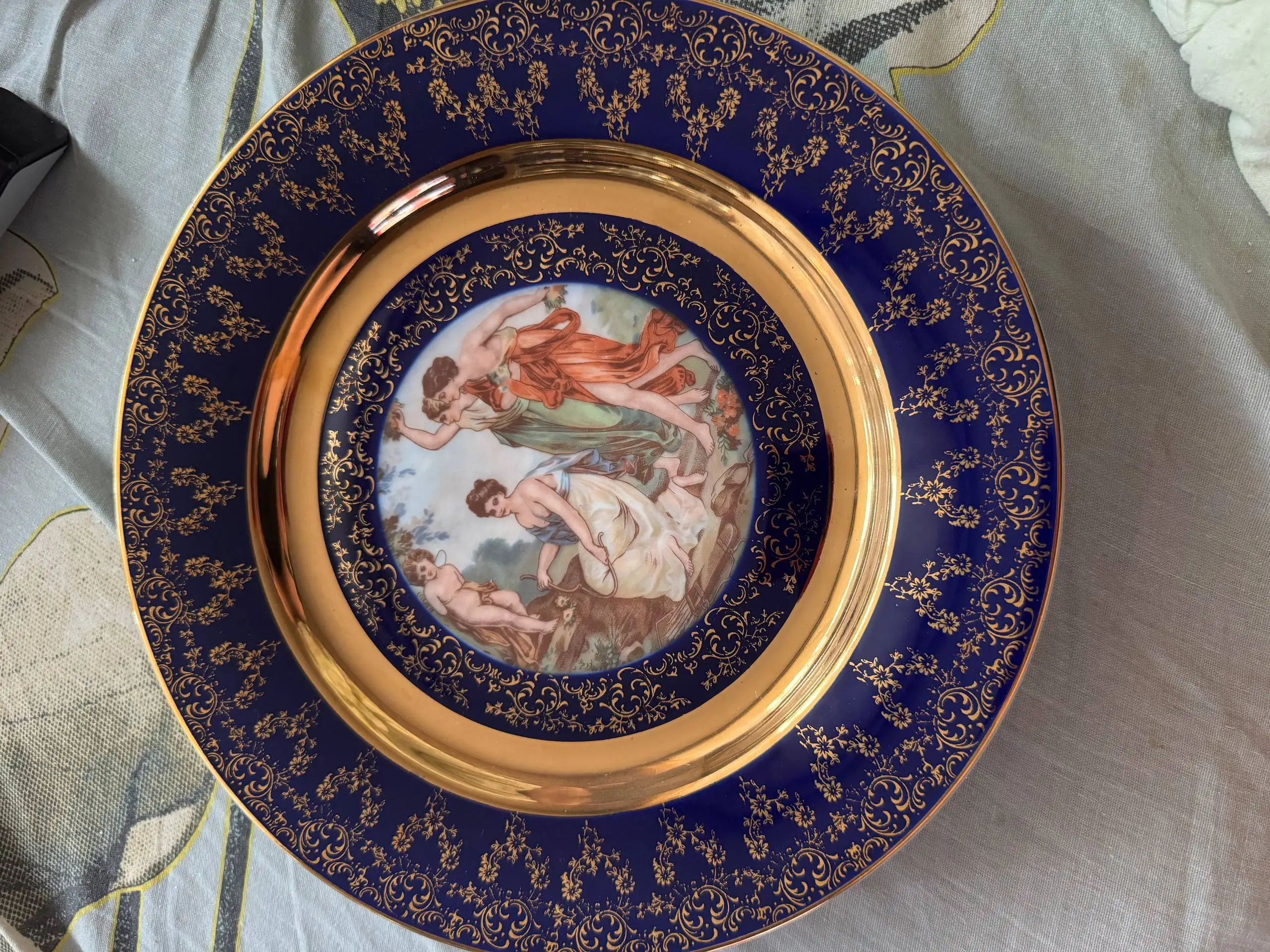 Декоративная тарелка Чехословакия - Барахолка в Люберцы