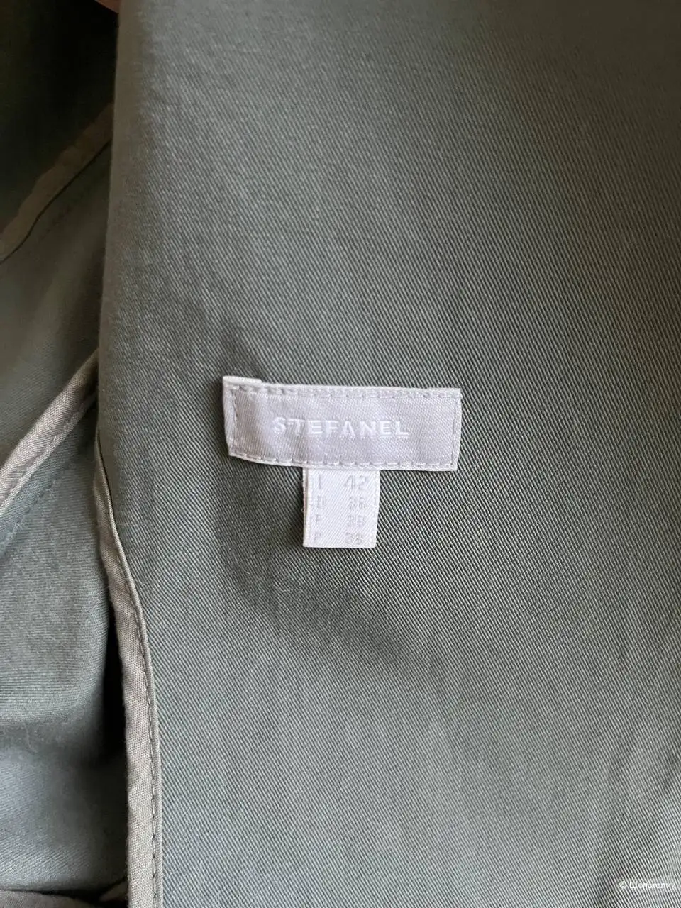 Пиджак Stefanel оливкового цвета размер 42 IT - Одежда в Люберцы