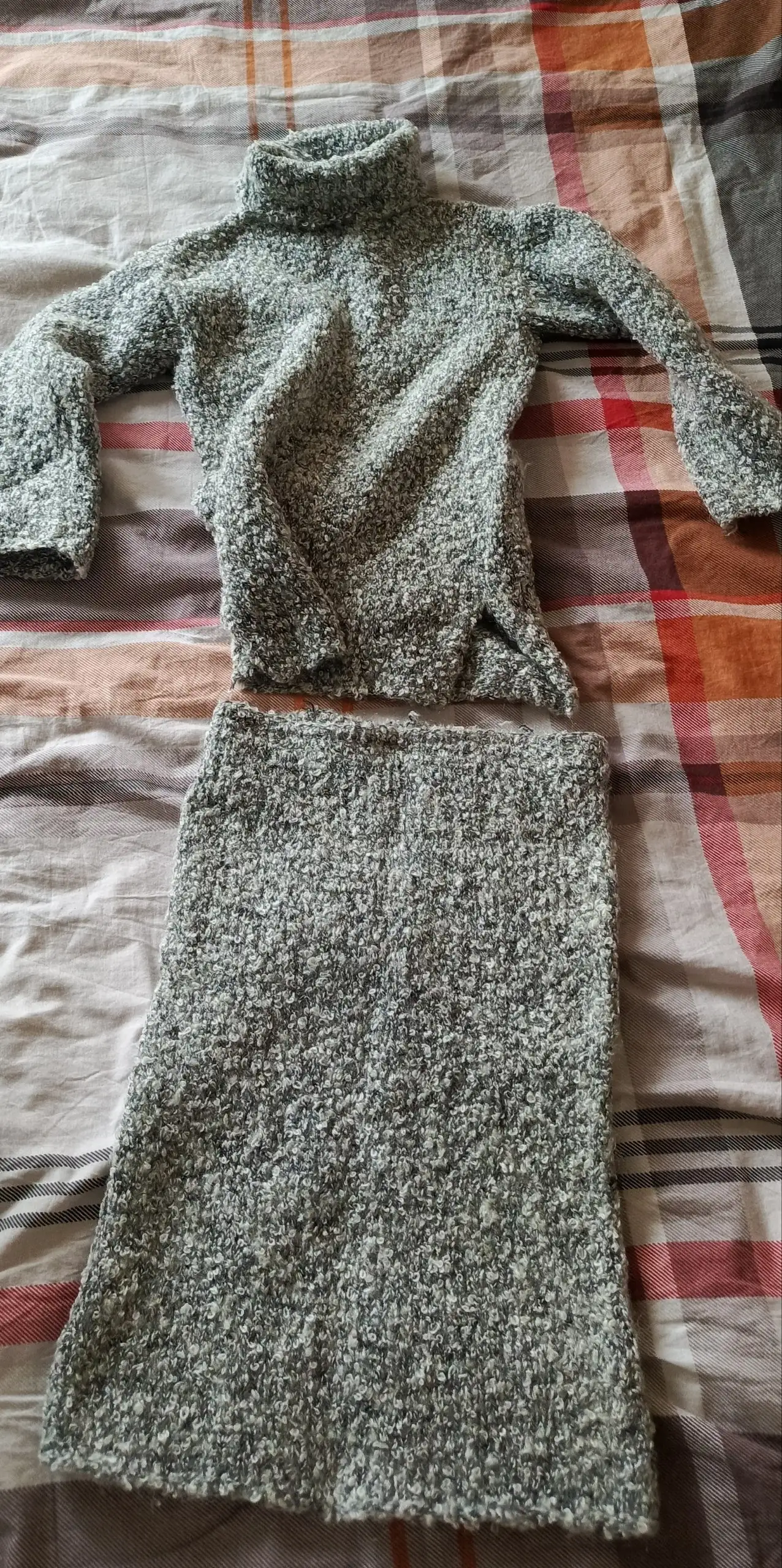 Вязаный комплект для девочки 6-8 лет - Детская одежда (Одежда) в Люберцы