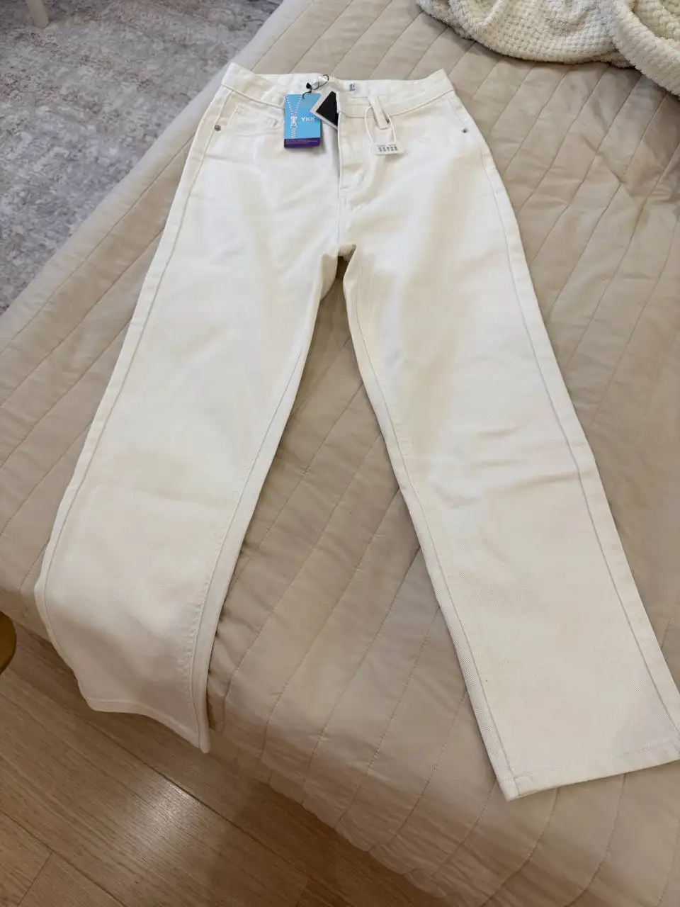 Новые укороченные джинсы Chic Ven размер М - Джинсы (Одежда) в Люберцы