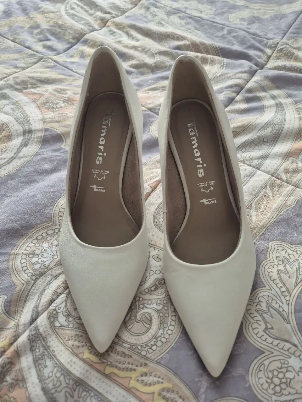 Туфли Tamaris белые 35 размер - Женская обувь (Одежда) в Котельники