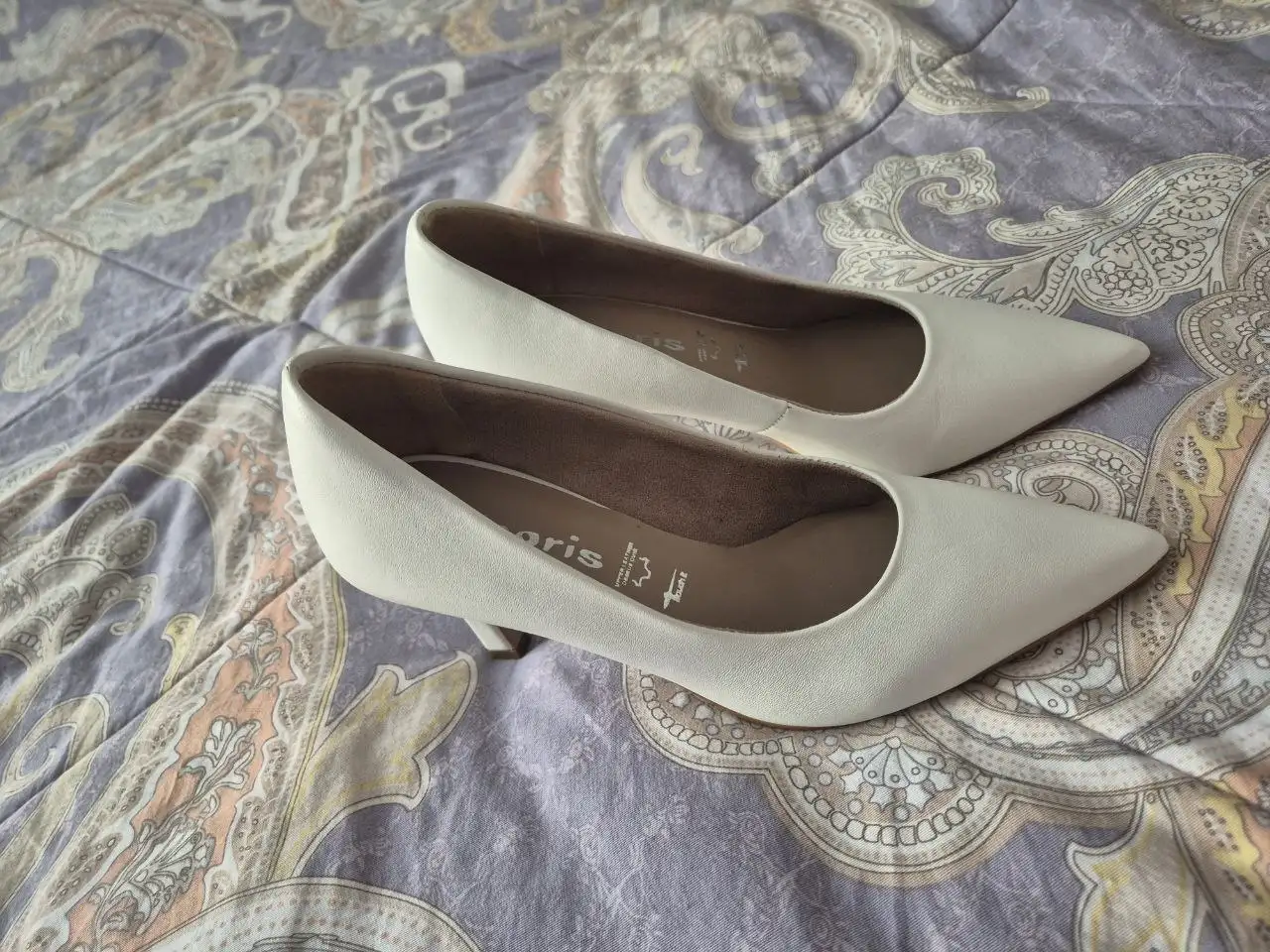 Туфли Tamaris белые 35 размер - Женская обувь (Одежда) в Котельники