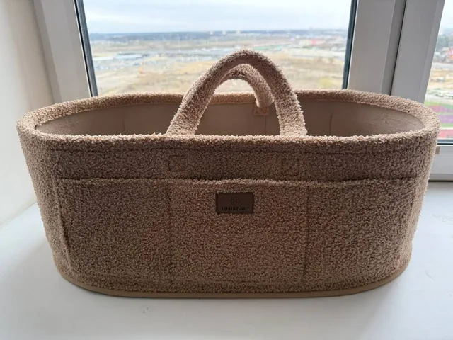 Корзина для новорожденных плюшевая - Коконы для новорожденных в Люберцы