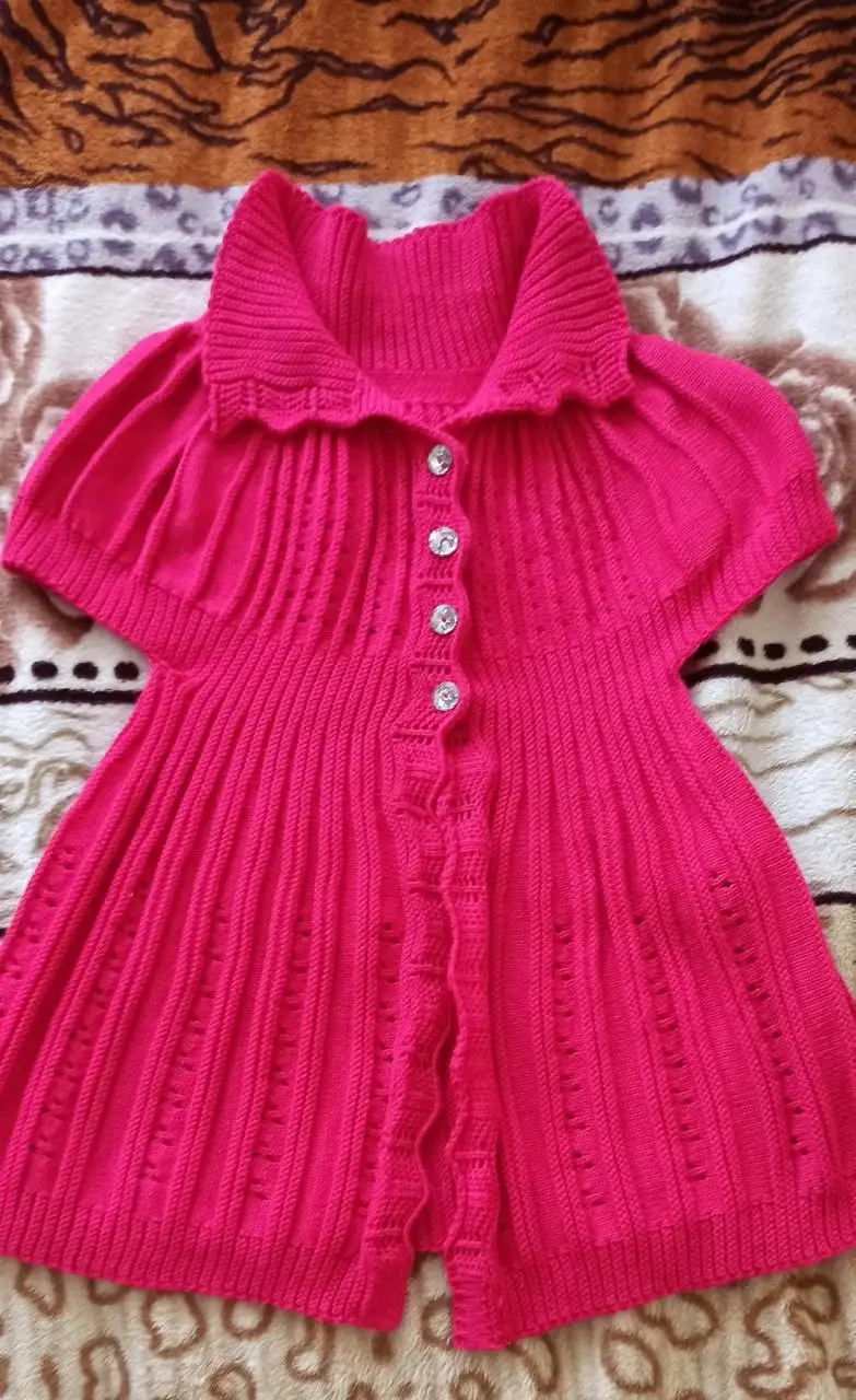 Безрукавка-кардиган для девочки 5-7 лет - Детская одежда (Одежда) в Люберцы