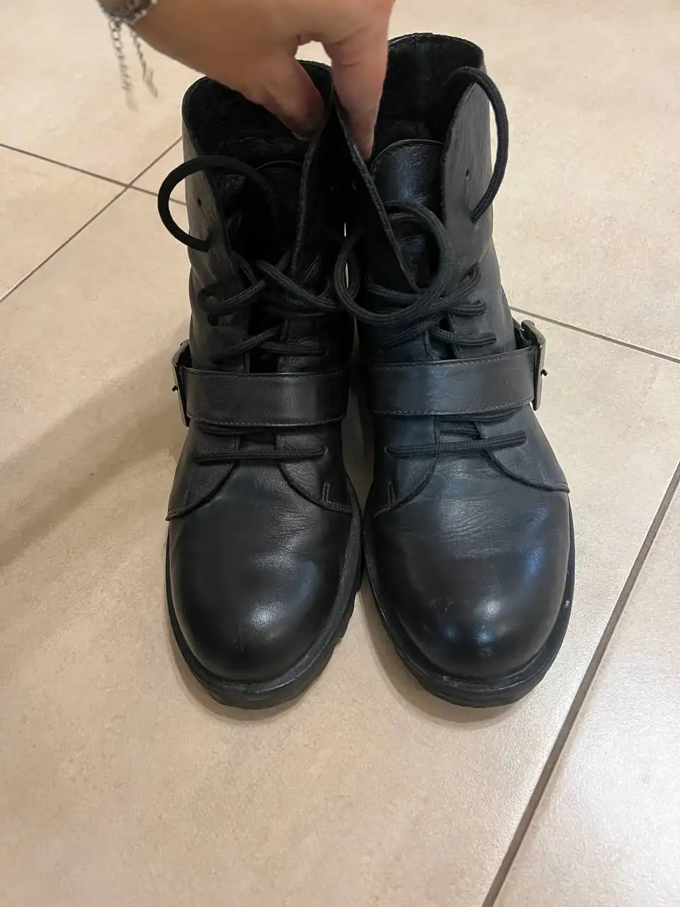 Итальянские кожаные ботинки Ernesto Dolani 36р. - Обувь (Одежда) в Люберцы