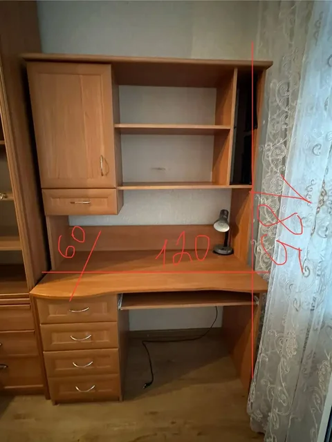 Продажа 3 письменных столов - Корзины в Люберцы