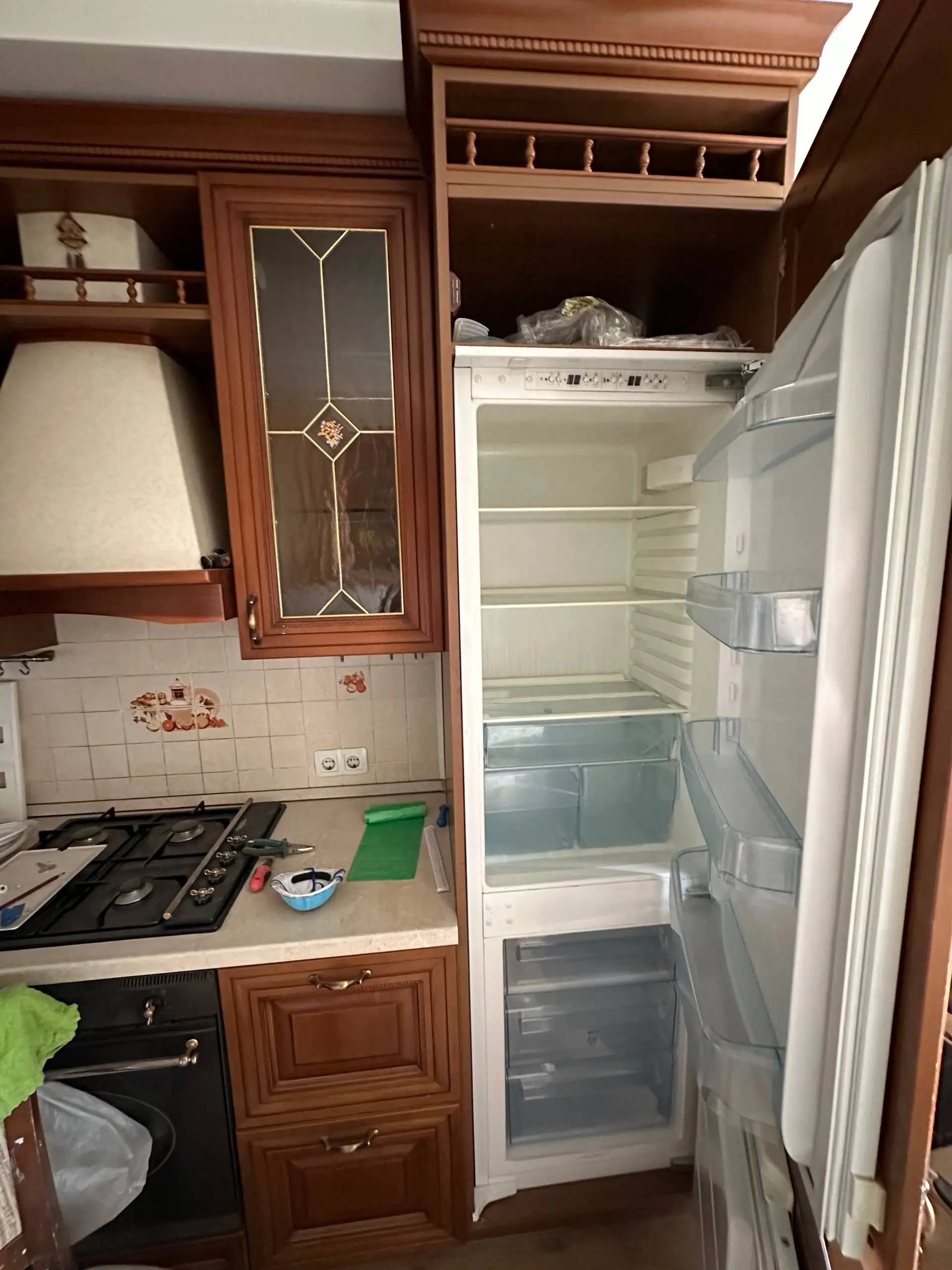 Кухня из массива дуба Люкс с техникой SMEG - Для дома и дачи в Люберцы