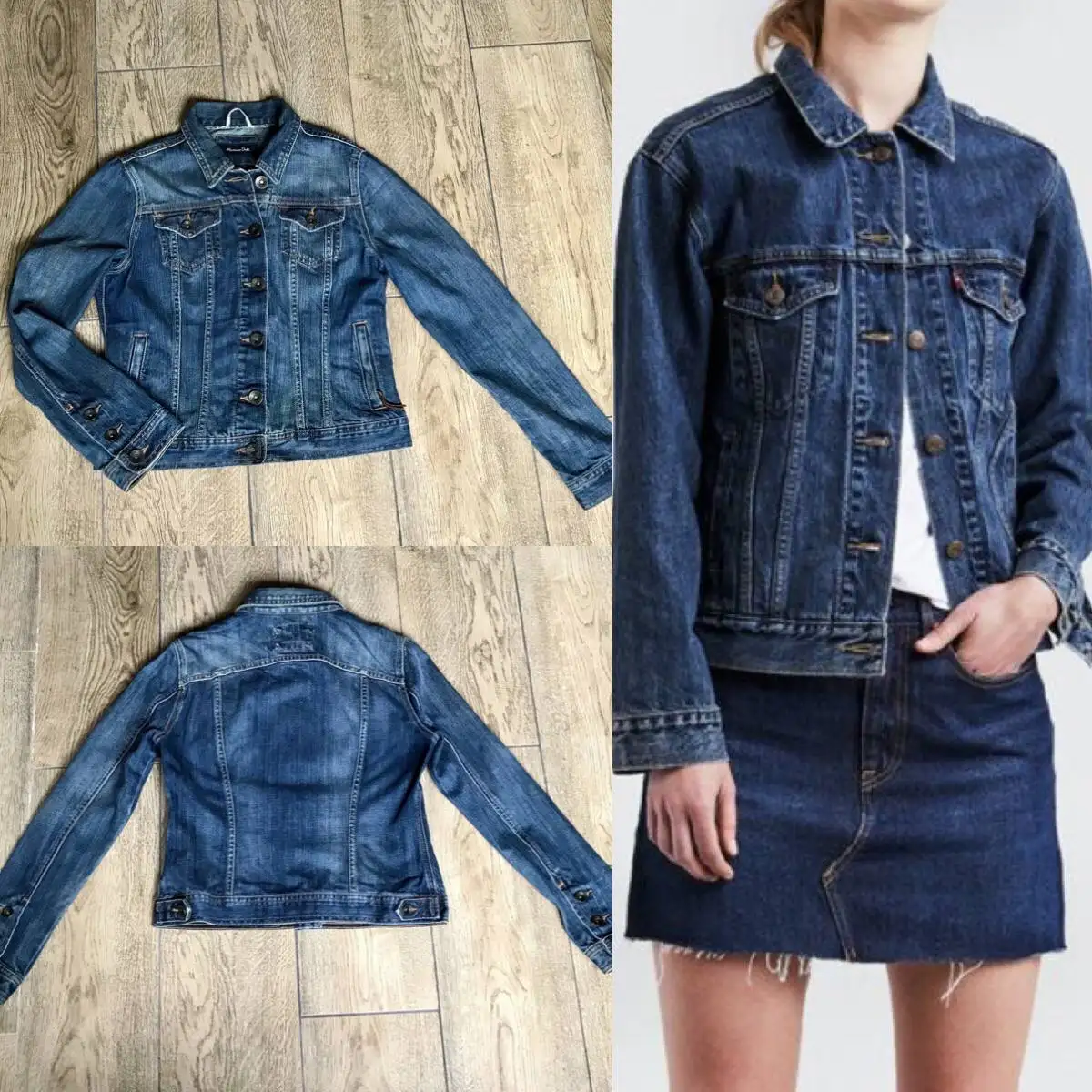 Джинсовая куртка Massimo Dutti размер M - Верхняя одежда (Одежда) в Люберцы