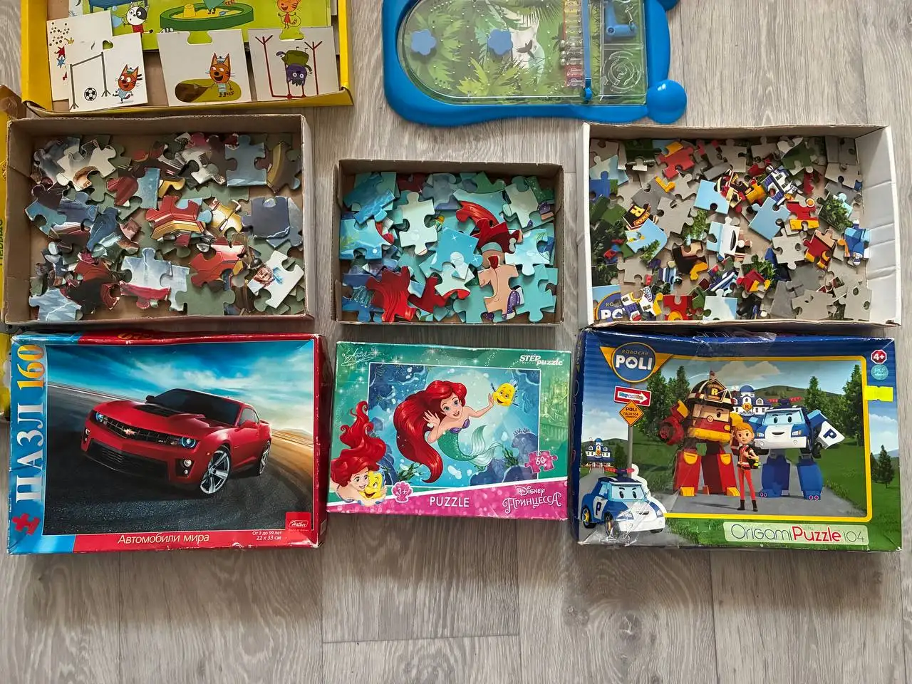 Пазлы и игра лабиринт - Игрушки (Для дома и дачи) в Котельники