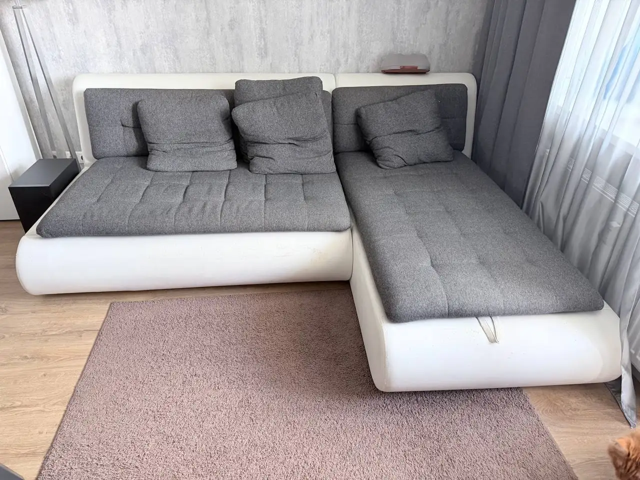 Диван раскладной, экокожа - Мебель (Для дома и дачи) в Люберцы