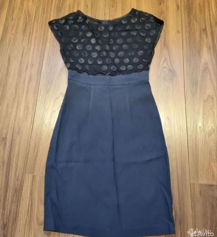 Платье с завышенной талией Teorema Officewear, размер XS-S - Одежда в Неизвестно