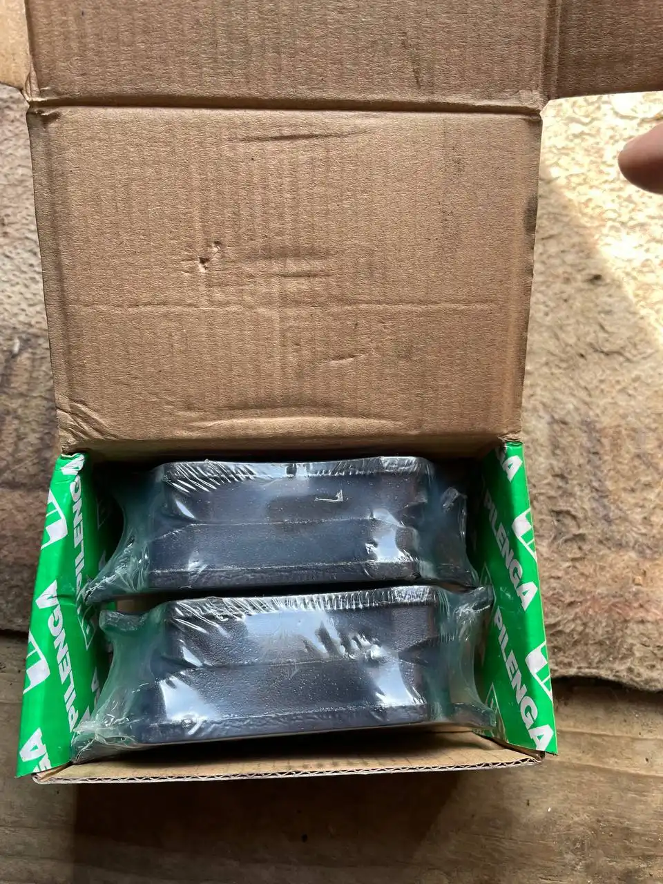 Колодки тормозные дисковые Pilenga FD-P 8010 для Logan, Largus, Note