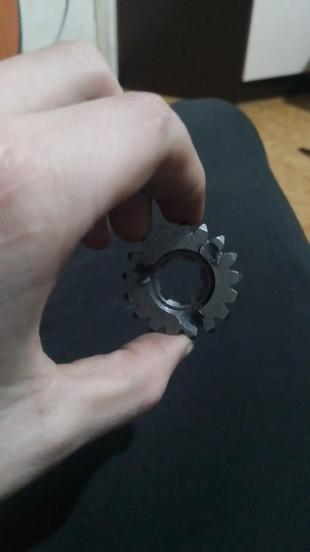 Поиск шестерни на 17 зубов для КПП питбайка