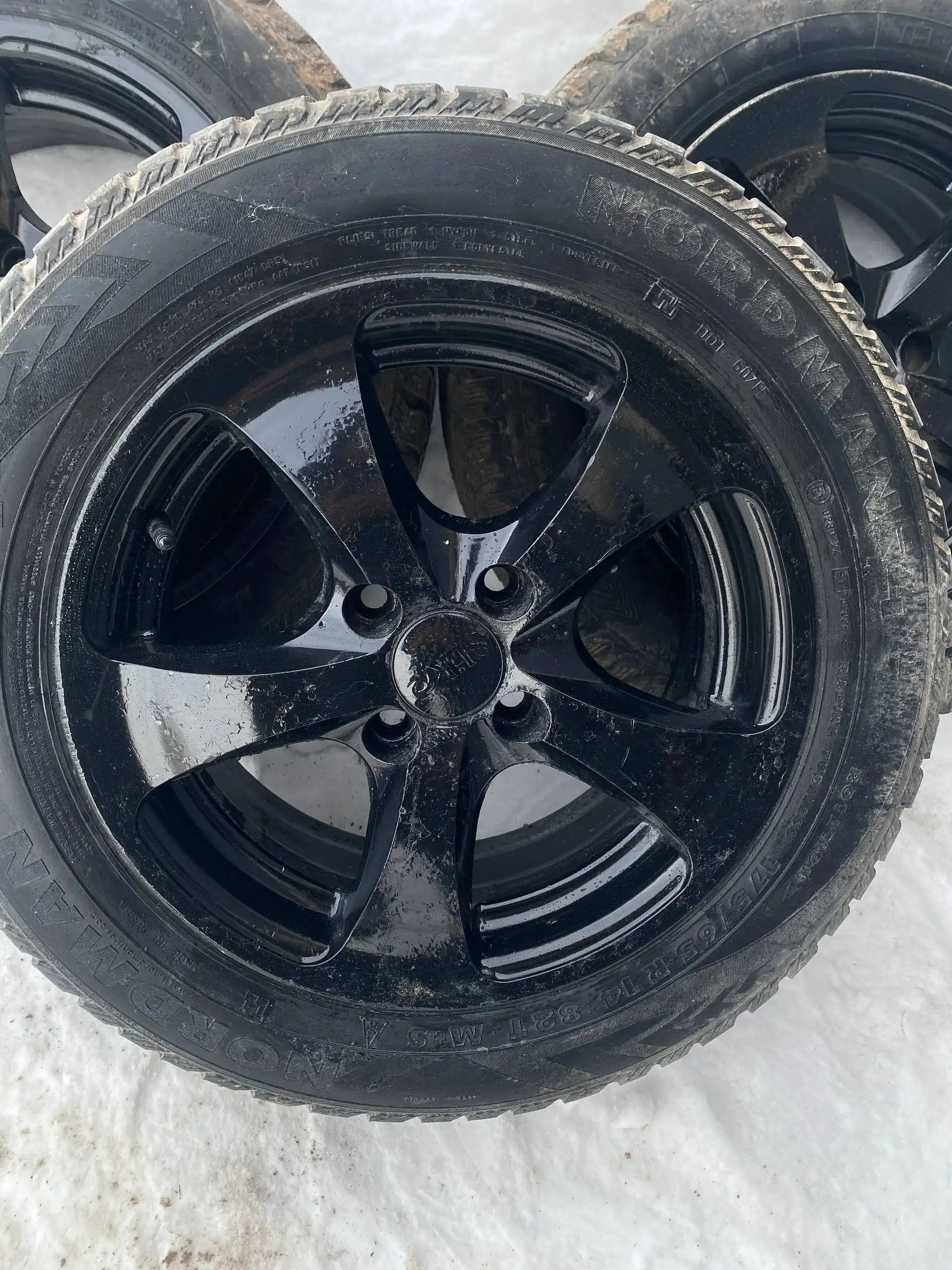 3 колеса 175/65 R14 Йошкар-Ола зима - Шины и диски (Авто) в Йошкар-Ола