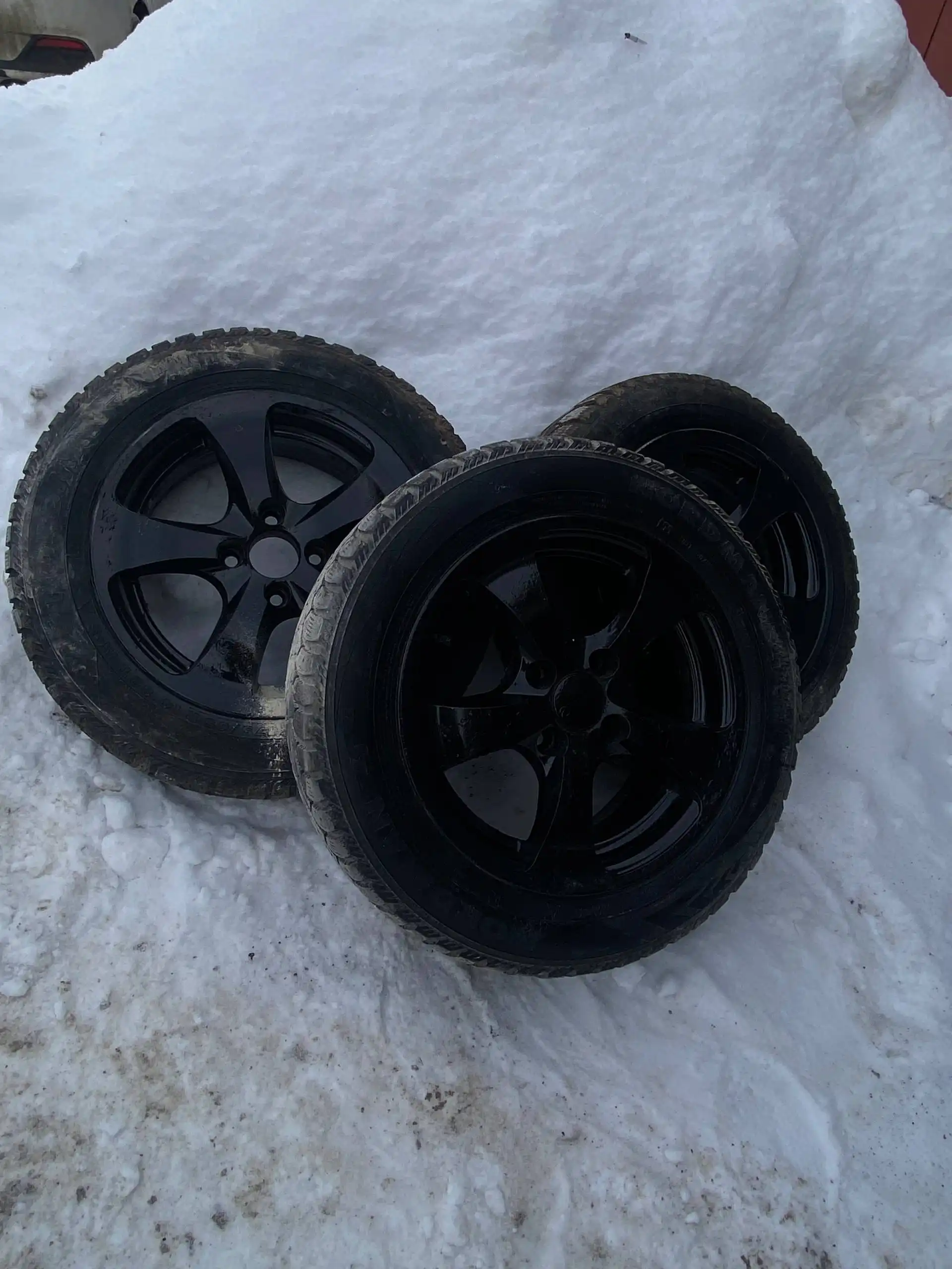 3 колеса 175/65 R14 Йошкар-Ола зима - Шины и диски (Авто) в Йошкар-Ола