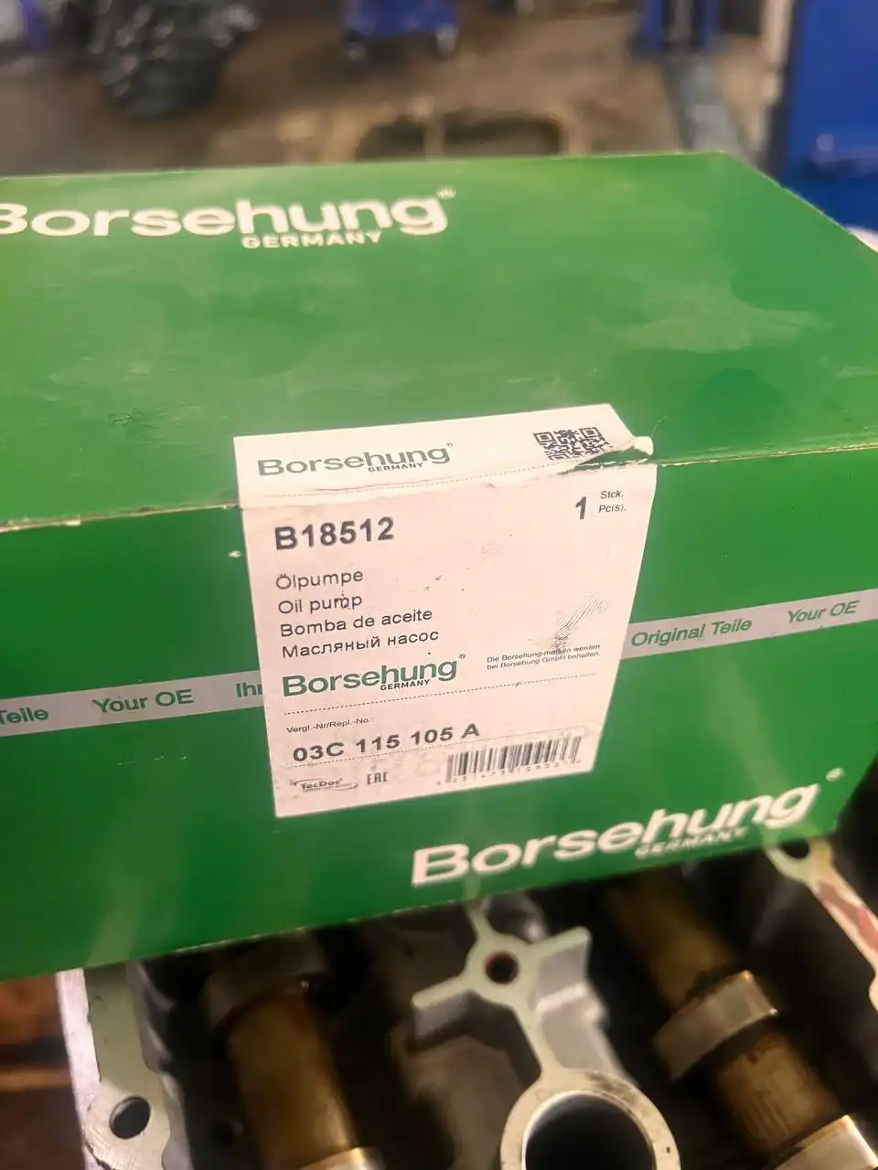 Масло насос почти новый 1.4 ваг CAXA - Автозапчасти (Запчасти) в Йошкар-Ола