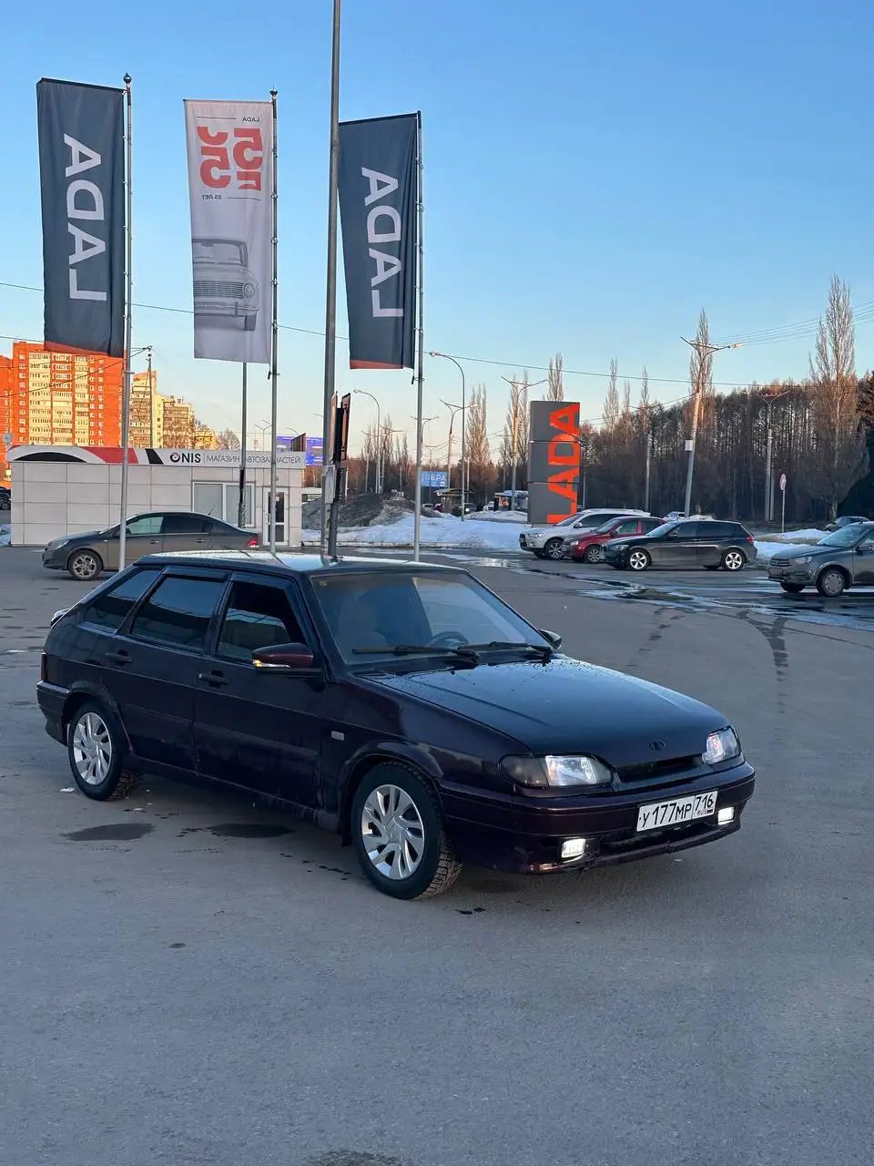 Продажа ВАЗ 2114 2011 года в цвете портвейн - Легковые автомобили (Авто) в Йошкар-Ола