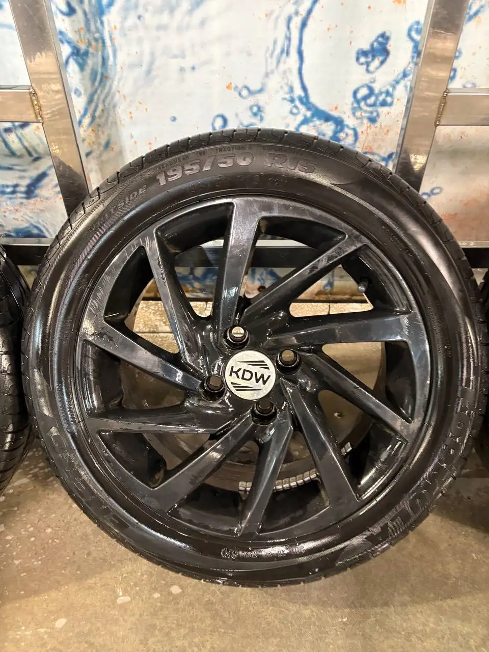 Продам литье R15 4x98 с резиной - Запчасти (Авто) в Казань