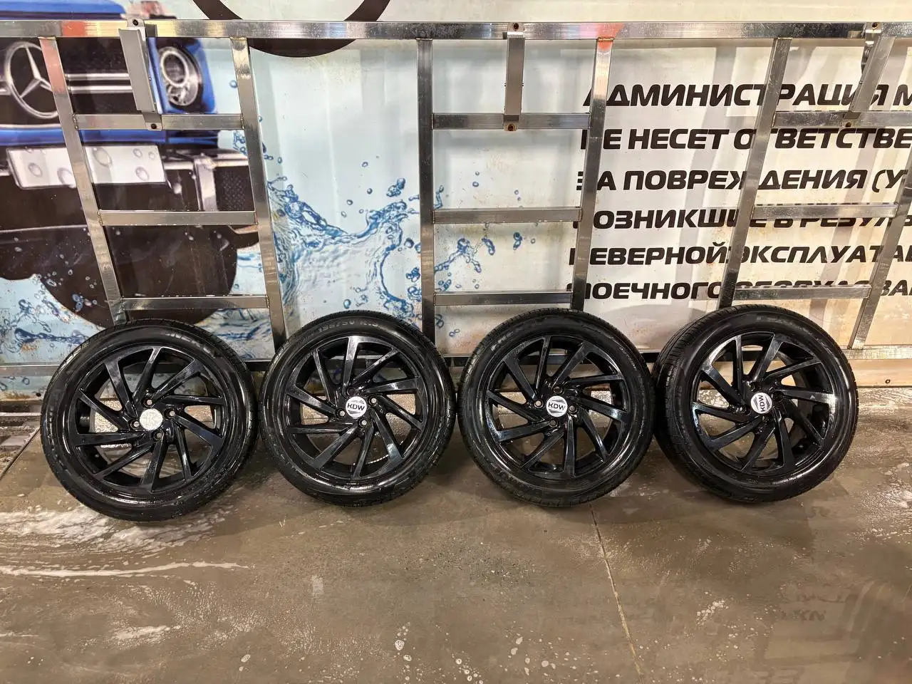 Продам литье R15 4x98 с резиной - Запчасти (Авто) в Казань