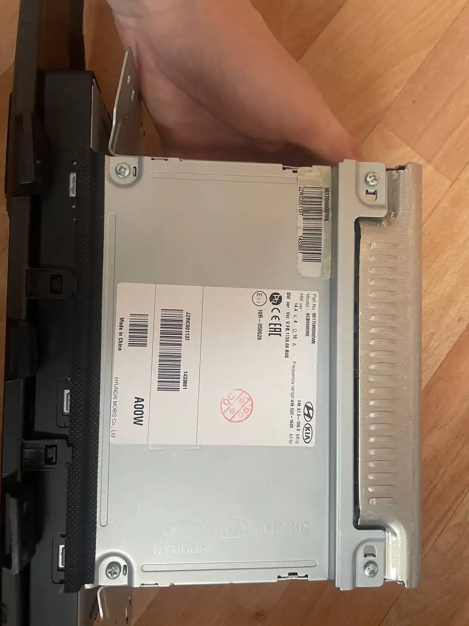 Штатная магнитола на Kia Rio 4 - Автоэлектроника (Запчасти) в Йошкар-Ола